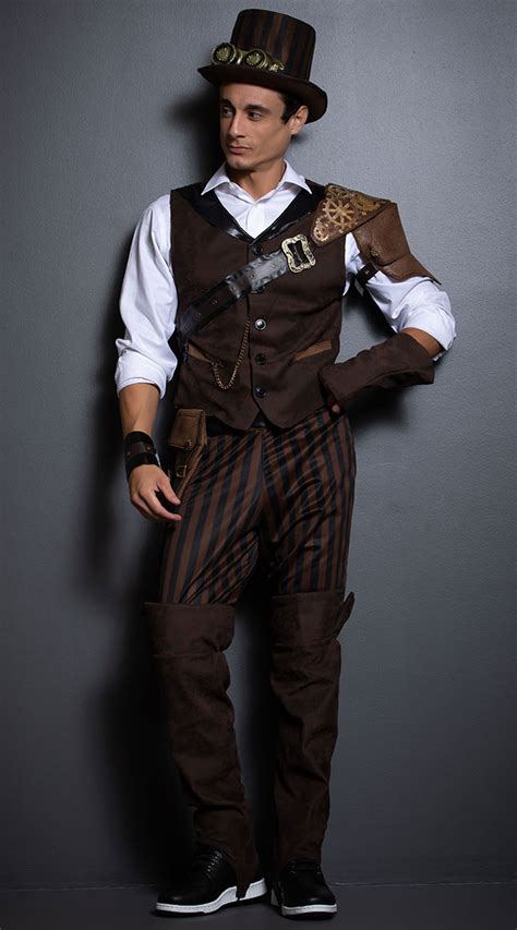 mens steampunk halloween costumes|victorian steampunk costumes for men.